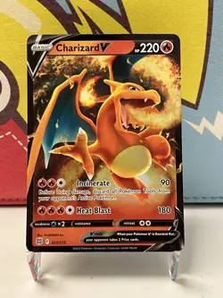 Pokemon TCG 2022 Charizard V 017/172 Ultra Rare Brilliant Stars PokÃ©mon NM - Image 1