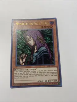 Yugioh Witch of the Black Forest BLLR-EN046 Ultra Rare 1st Ed - Image 1