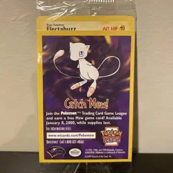1x Sealed ELECTABUZZ # 2 Black Star Promo WB Movie WOTC Pokemon Card (Purple) - Image 1