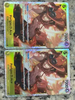 Portgas.D.Ace ST13-011 SR (X2) One Piece Card Game The Three Brothers Deck - Image 2