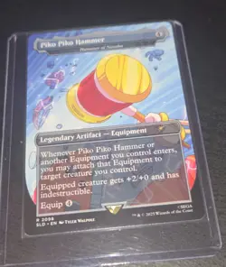 NM Non-Foil Piko Piko Hammer/ Hammer of Nazahn (2098) MTG x Sonic Secret Lair - Image 1