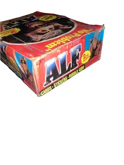 New Box~48 BBCE Sealed Packs~1987 Topps~Alf Series 2 Trading Cards, Stickers - Image 3