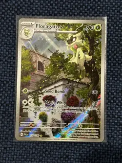 Three Card LOT-  Pokemon Illustration Rare Set- Floragato Scizor Armarouge - Image 11
