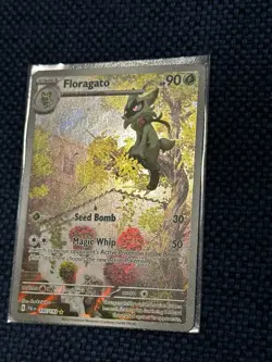 Three Card LOT-  Pokemon Illustration Rare Set- Floragato Scizor Armarouge - Image 13