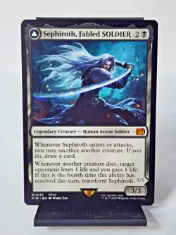 MTG Sephiroth, Fabled SOLDIER Final Fantasy Regular - Image 1