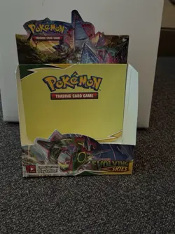 Evolving Skies Empty Booster Box -Pokémon Card- - Image 1