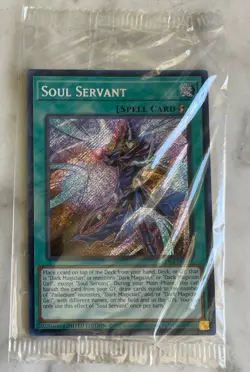 Yugioh TCG Soul Servant LDS3-EN095 2020 Legendary Duelists: Season 3 NEW/SEALED - Image 1