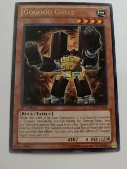 Gogogo Gigas - LTGY-EN002 - NM Rare 1st Ed. TCG YuGiOh Cards - Image 3
