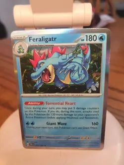 Feraligatr Temporal Forces 041/162 Pokemon TCG Card NM/M Holo - Image 3