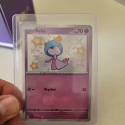 Ralts Paldean Fates Pokemon TCG Card 153/091 SV - Image 1