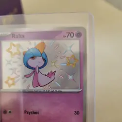 Ralts Paldean Fates Pokemon TCG Card 153/091 SV - Image 3