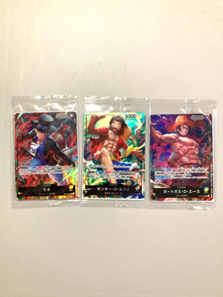 Luffy, Sabo, Ace - One Piece Card Game Seven Eleven Japan Exclusive Bundle of 3 - Image 6