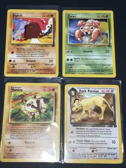 Vintage Pokémon common and uncommon 18 card lot no reserve! In good shape too! - Image 6