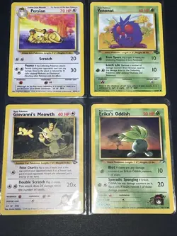 Vintage Pokémon common and uncommon 18 card lot no reserve! In good shape too! - Image 8