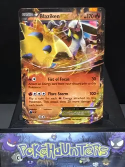Pokemon Card Blaziken EX XY54 Black Star Promo Ultra Rare Holo Near Mint - Image 1