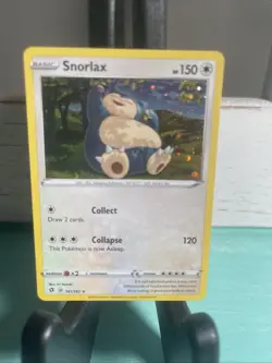 Snorlax Promo Cosmos Holographic Card 141/192 Rebel Clash Sword Shield Pokemon - Image 1