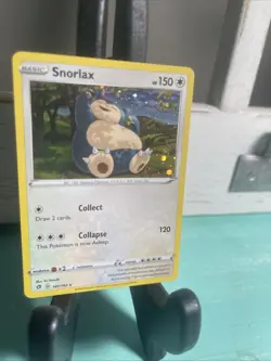 Snorlax Promo Cosmos Holographic Card 141/192 Rebel Clash Sword Shield Pokemon - Image 10