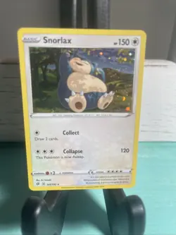 Snorlax Promo Cosmos Holographic Card 141/192 Rebel Clash Sword Shield Pokemon - Image 12