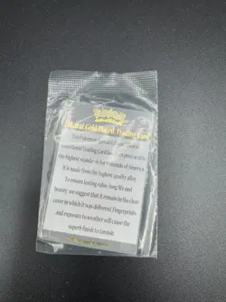 Burger King 1999 Pokemon Blue Box 23K Gold Plated Togepi Card w/ COA - Image 18