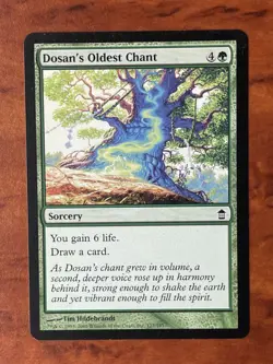 Dosan's Oldest Chant MTG Magic the Gathering Card NM Near Mint SOK - Image 2