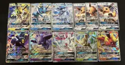 Eeveelution GX Complete Set Pokemon Card Japanese for Play Umbreon Espeon - Image 1