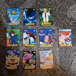Complete TV5-TV13 Set Pokemon Topps Animation Edition Puzzle Card - Image 4