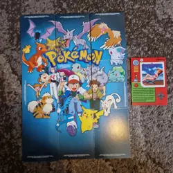 Complete TV5-TV13 Set Pokemon Topps Animation Edition Puzzle Card - Image 5