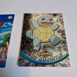 Pokémon Topps Series 1 Bundle, 19 Cards, 3 teardrop foils  -  LP-NM - Image 10