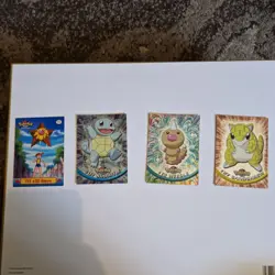 Pokémon Topps Series 1 Bundle, 19 Cards, 3 teardrop foils  -  LP-NM - Image 9