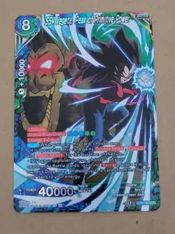 Dragon Ball Super Card Game SS4 Vegeta, Peak of Primitive Power Mythic... - Image 1