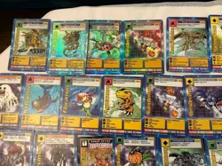 Vintage Digimon Card Lot 100+ 1999 Digi-Battle + Collector Cards & Stickers - Image 10