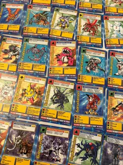 Vintage Digimon Card Lot 100+ 1999 Digi-Battle + Collector Cards & Stickers - Image 11