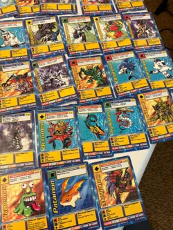 Vintage Digimon Card Lot 100+ 1999 Digi-Battle + Collector Cards & Stickers - Image 17