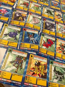 Vintage Digimon Card Lot 100+ 1999 Digi-Battle + Collector Cards & Stickers - Image 6