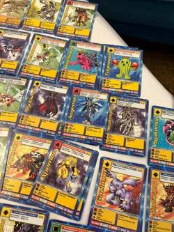 Vintage Digimon Card Lot 100+ 1999 Digi-Battle + Collector Cards & Stickers - Image 7