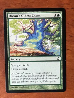 Dosan's Oldest Chant MTG Magic the Gathering Card LP Lightly Played SOK - Image 1