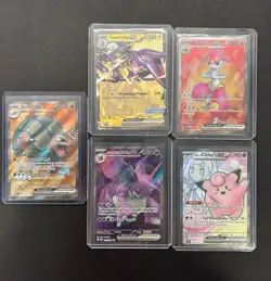 Pokemon TCG Lot Of 11 NM Scarlet And Violet Cards - Image 1
