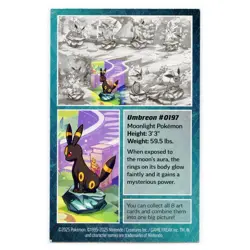 2025 Pokemon Prismatic Evolution Mini Tin Card Artwork Complete Set of 8 - Image 11