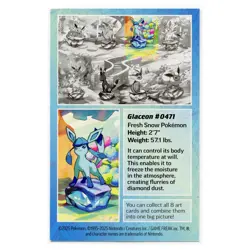 2025 Pokemon Prismatic Evolution Mini Tin Card Artwork Complete Set of 8 - Image 17