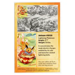 2025 Pokemon Prismatic Evolution Mini Tin Card Artwork Complete Set of 8 - Image 20