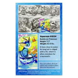 2025 Pokemon Prismatic Evolution Mini Tin Card Artwork Complete Set of 8 - Image 22