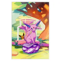 2025 Pokemon Prismatic Evolution Mini Tin Card Artwork Complete Set of 8 - Image 8