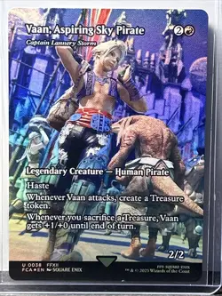 MTG - Final Fantasy: Vaan, Aspiring Sky Pirate U 0038 Showcase Foil - Image 3