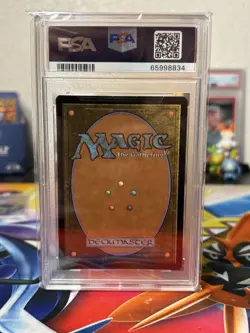 2021 Magic The Gathering Foil Etched Japanese Demonic Tutor Strix Alt Art PSA 9 - Image 4