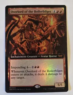 Overlord of the Boilerbilges (Extended Art) Duskmourn: House of Horror Foil - Image 7