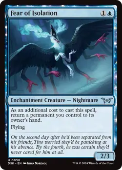 Fear of Isolation Duskmourn: House of Horror Foil - Image 1