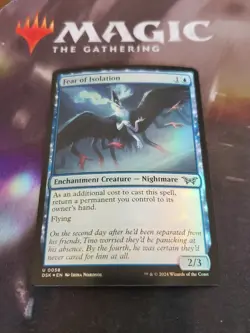 Fear of Isolation Duskmourn: House of Horror Foil - Image 2