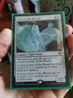 Voice of the Blessed (Non-foil) Innistrad: Crimson Vow 044/277 Rare MTG - Image 2