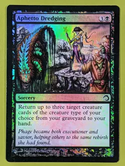 FOIL Aphetto Dredging x1 Premium Deck Series: Slivers 1x MTG Magic the Gathering - Image 1