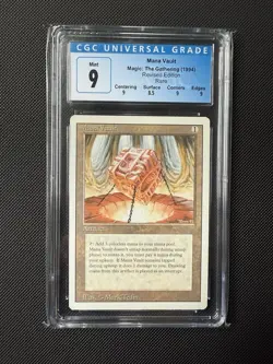 MTG Revised Mana Vault R A CGC 9 MINT (with sub grades) 1994 - Image 3